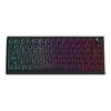 Custom Three-Mode Mechanical Keyboard: Wireless Bluetooth, Gaming & E-Sports with Side-Engraved Keycaps, Tri-Color Design & Control Knob.