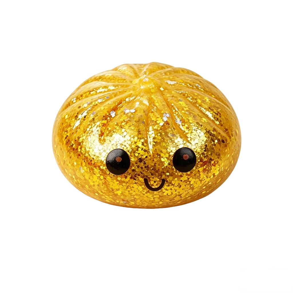 Soft Gel Simulation Bun Squishy Toy Creative Stress Relief Fidget Toy Blind Box for Adults
