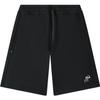 Valentines Day American Series Solid Color Knitted Casual Shorts Men Shorts Black F11M329607FBK