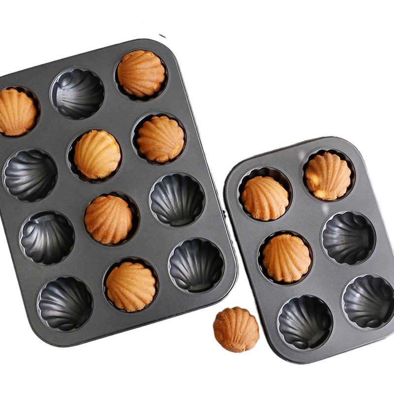 Carbon Steel Mini Muffin Tin | Non-Stick Cupcake Pan for Oven, Home Baking Tray, Oven safe Professional Bakeware