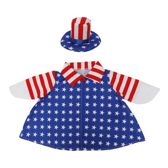 

1 Set Independence Day Goose Outfit Outdoor Porch Goose Costumes Patriotic Stars A