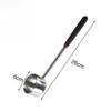 Stainless Steel Coconut Opener Single Piece Removes Whole Top from Young Green Coconuts No Mess Kitchen Tool