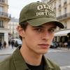 Multifunctional Cotton Baseball Hat With Detailed Embroidery And Practical Construction Outdoor Sports Cap