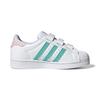 Adidas Originals Casual Durable Low-Top Kids Skate Shoes Kids Sneakers White Blue Pink GY3363