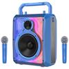 Soyea K66 PRO Portable Smart Karaoke Bluetooth Speaker with Dual Mics & Lyric Display