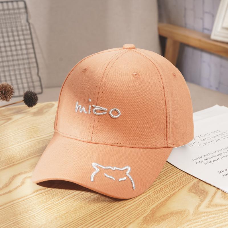 New Summer NYC Letter Embroidery Baseball Cap Unisex Korean Style Student Couple Sun Visor Hat