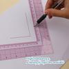 Curve L‑Shape Sewing Ruler, Plastic Tailor Measuring Tool for Handmade Craft Sewing Work