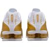 Nike Shox R4 GS Metalická zlatá Dětské tenisky Bílá CW2626-700