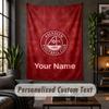 Wall Tapestry Aberdeen FC Print Custom Name Text Wall Hanging Home Decor