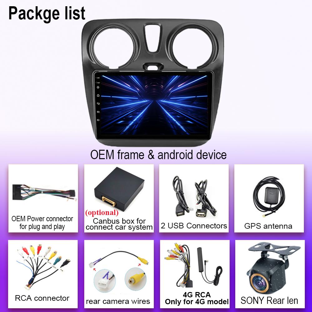 Android 14 For Renault Lodgy 2021 Dokker 2012 - 2020 Wireless Auto Multimedia Player No 2din DVD GPS Navigation Mirror Link Wifi