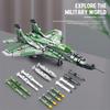 1837PCS MIG-29 Jet Fighter Building Blocks Diy Military Fighter Model Assembly Bricks Desktop Decoration Holiday Gifts Kids Toys