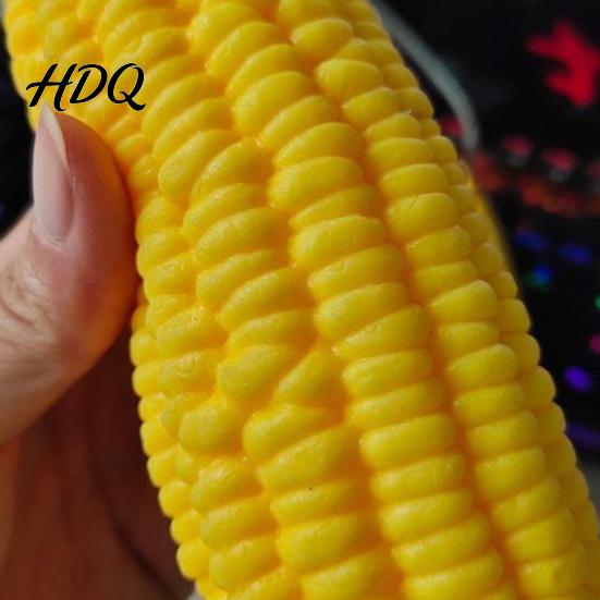 Simulation Food Toy Simulated Corn Squeeze Realistic Fake Stress Relief Office Desk Stretchy TPR Fidget Party Favors