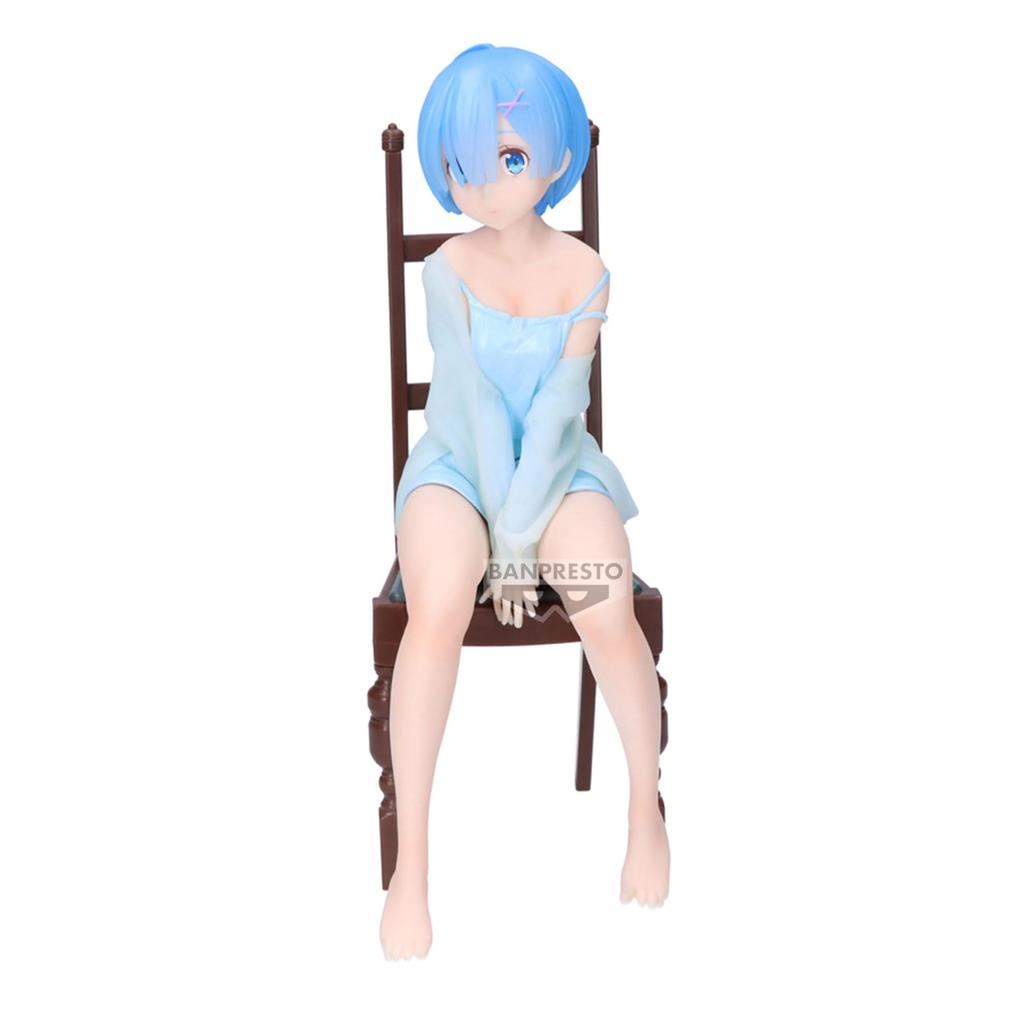BANPRESTO Starting Life In Another World Rem Another Color Relax Time Figure ReZero - Ver.