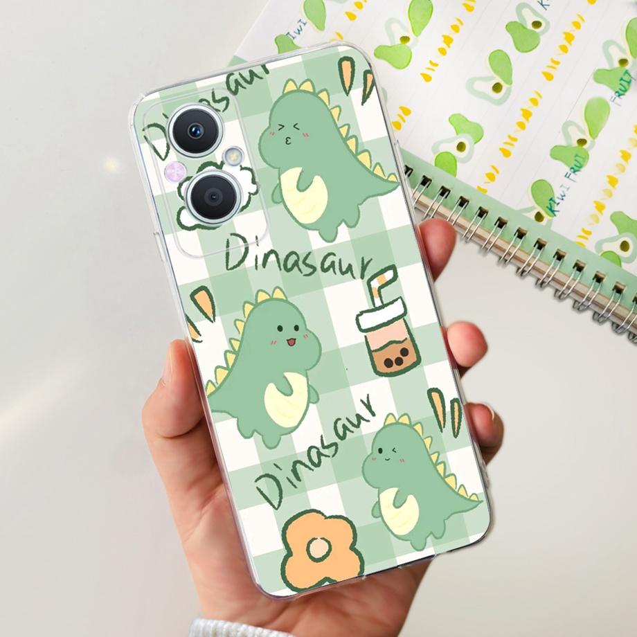 For OPPO Reno 8 Lite 5G Case Cover Reno 7 Lite Phone Bumper Silicone Soft TPU For Cover OPPO Reno8 Z Reno7 Z Fundas Capa