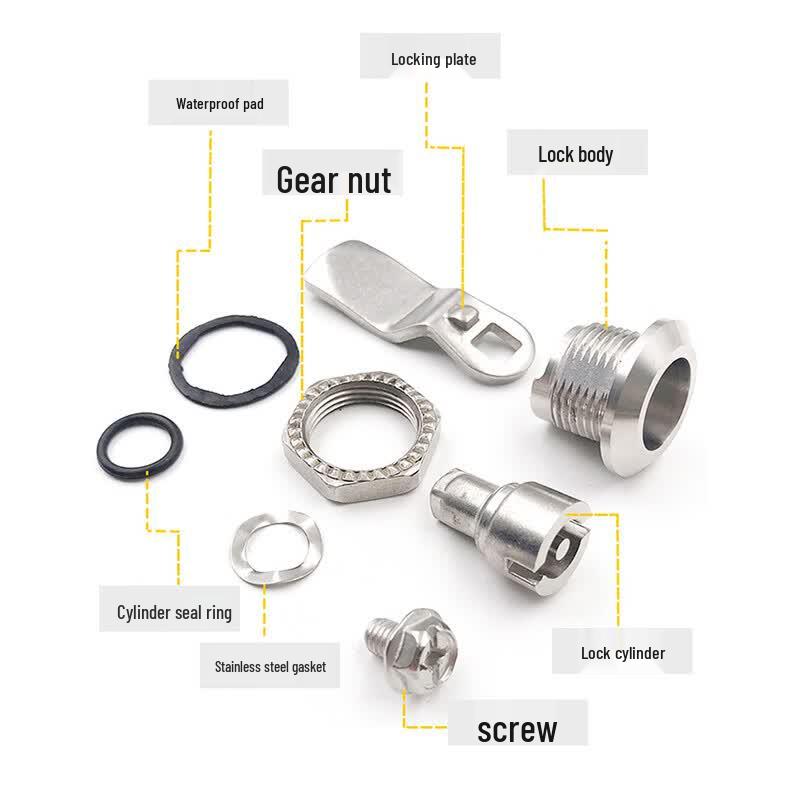 Huilai 304 Stainless Steel Industrial Cabinet Lock