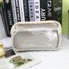 Large Capacity Transparent Pencil Bag With Seethrough Window For Students Gift
