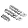Pair of Front Rear Motorcycle CNC Foot Pegs Shifter Pedals Footrest Black