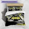 3pcs Duvet Cover Set (1*Duvet Cover + 2*Pillowcase, Without Core), AEK Athens FC Print Bedding Set, Bedroom Decor, All‑Season, Birthday Gift