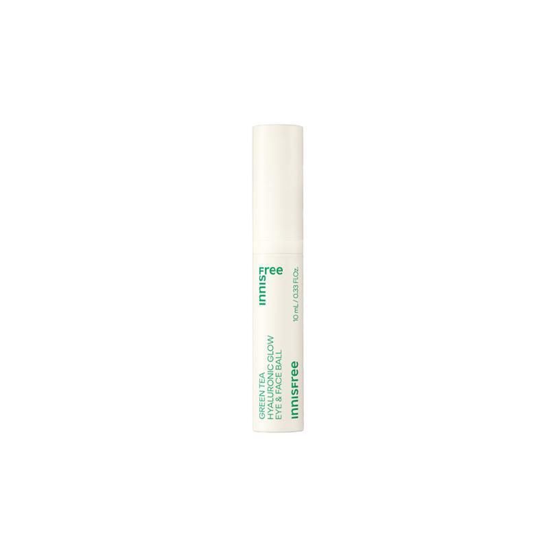 Innisfree Эссенция для сужения пор с экстрактом семян зеленого чая Увлажняющая эссенция-ролик для глаз и лица - 10 мл зелёный