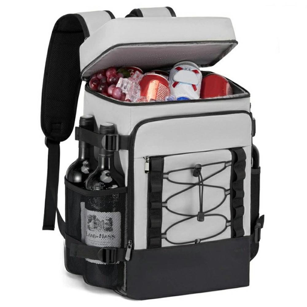 Outdoor Camping Insulated Backpack Cooler Leak-Proof Lunch Bag for Picnic/Beach/Work