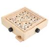 Wooden Children Maze Board Game Kid Balances Ball Maze Board Educational Toy GiftMaze S