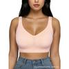 Women Wireless Comfortable Push Up Seamless Breathable Back Beauty Sports Bra