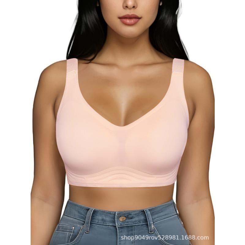 Women Wireless Comfortable Push Up Seamless Breathable Back Beauty Sports Bra