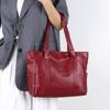 2024 Versatile Large-Capacity Soft Leather Tote Handbag