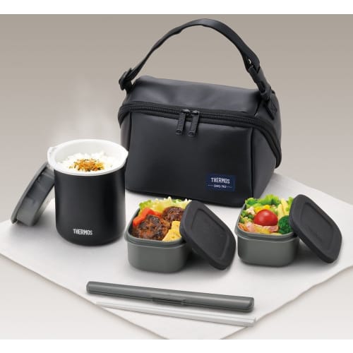 Thermos Thermal Lunch Box Approx. 0.8 Go Matte Black DBQ-362 MTBK
