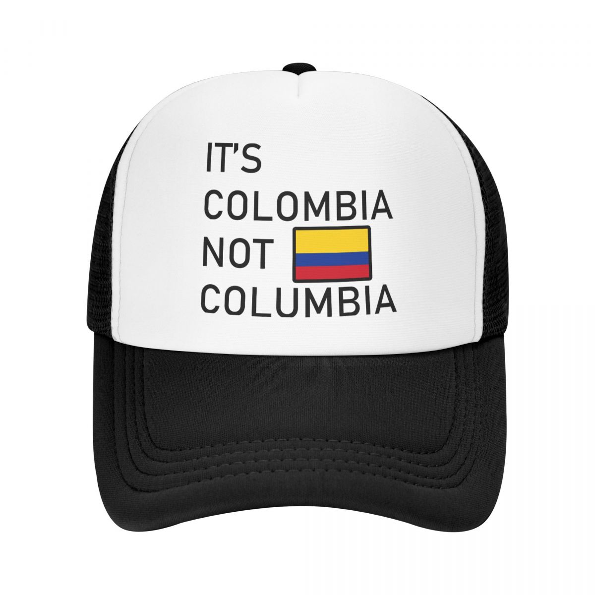 

Бейсбольные кепки It Colombia Not Columbia, унисекс, шляпы Snapback для влюбленных, кепки-дальнобойщики, женские дышащие сетчатые козырьки с козырьком Adjustable