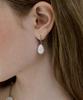 Merrymotive Hawlite Gemstone Earring