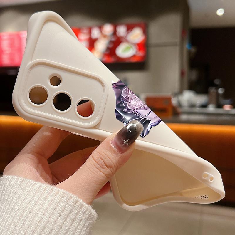 Crystal Rose Floral Print TPU Shockproof Phone Case For Samsung S25 Ultra S24 FE S23 Plus S22 A56 A36 A16 A55 A06 A15 A35 A05 Soft Matte Bumper Cover