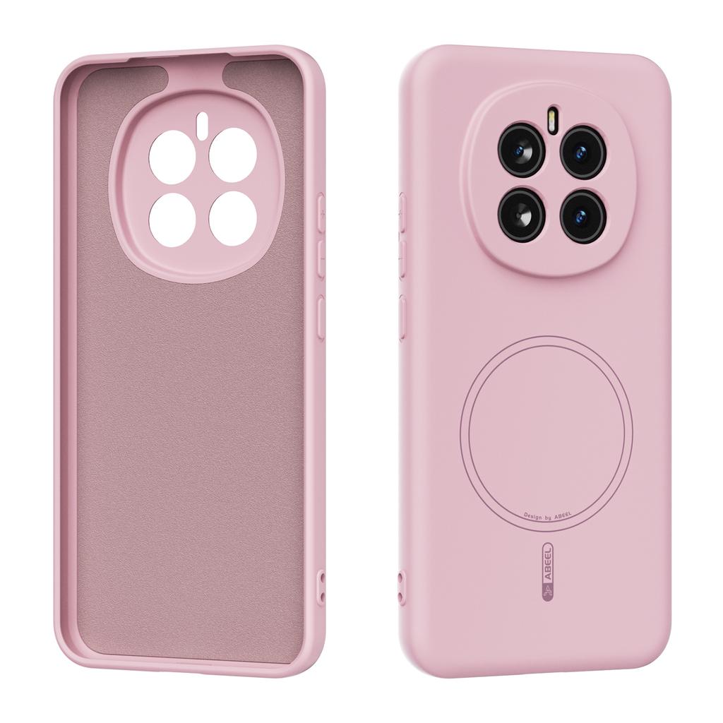 ABEEL For Honor Magic7 5G Magnetic Case Skin Touch Liquid Silicone Phone Back Cover