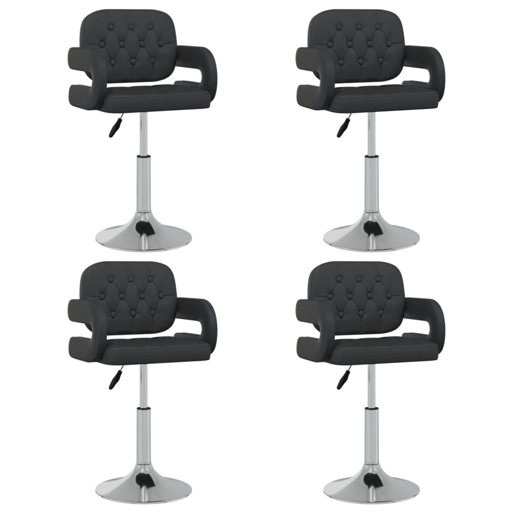 Chaises pivotantes à manger lot de 4  Similicuir