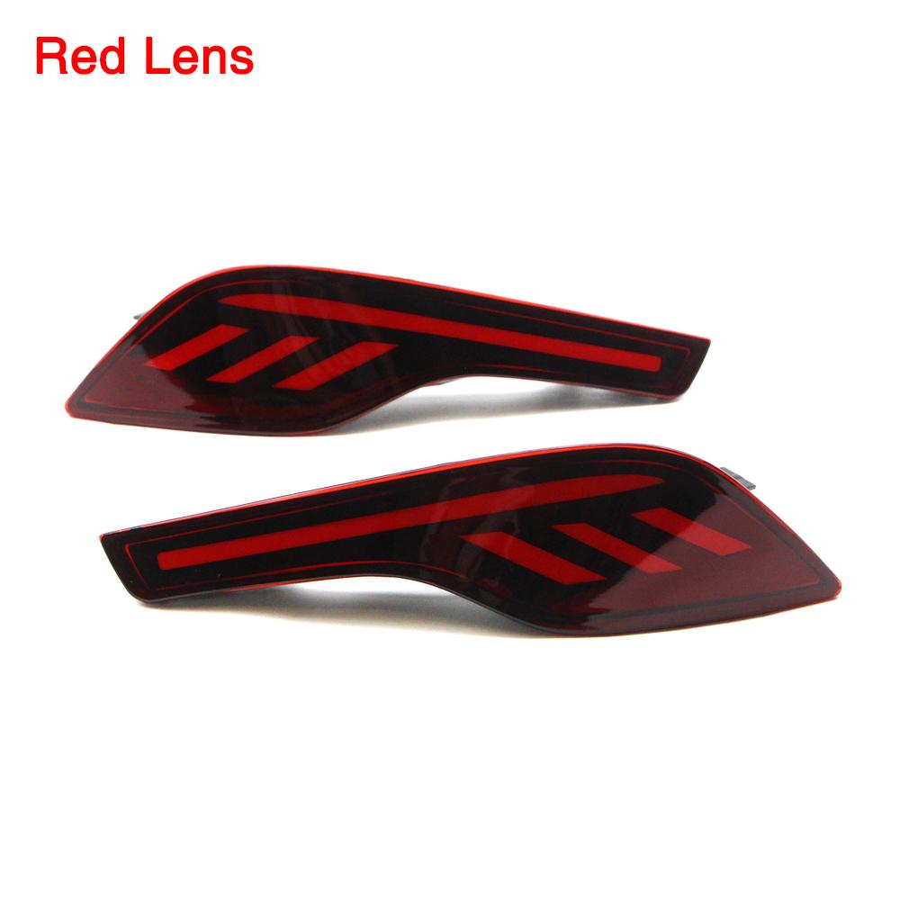 Pair LED Rear Bumper Brake Tail Light for Honda CRV CR-V 2017 2018  Reflector Driving Stop Lamp Taillight Auto Accessories