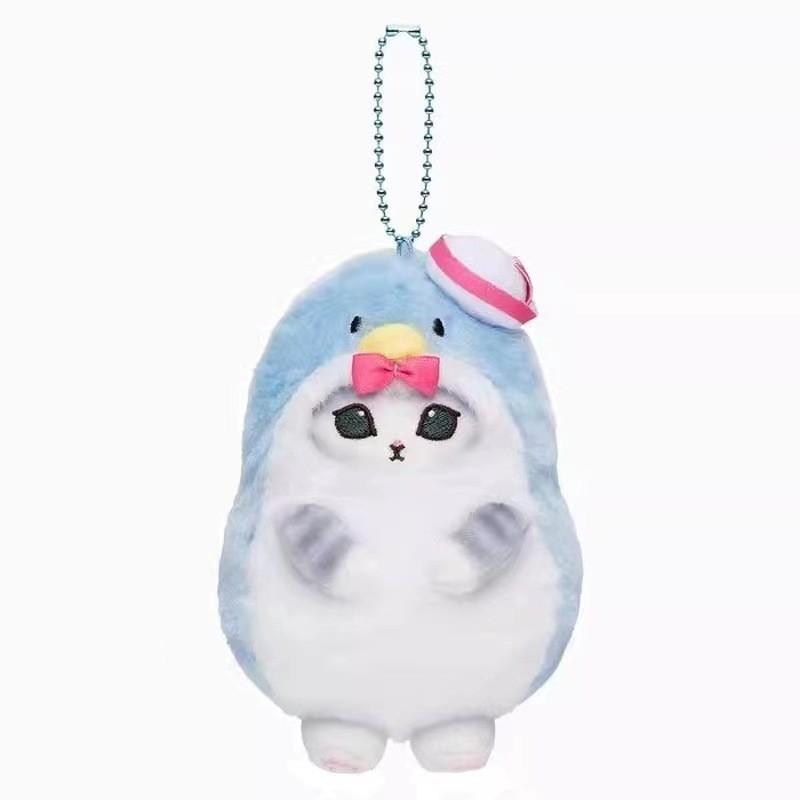 Adorable Shark Cat Collab Plush Toy Featuring Kuromi Melody And Cinnamoroll 12cm