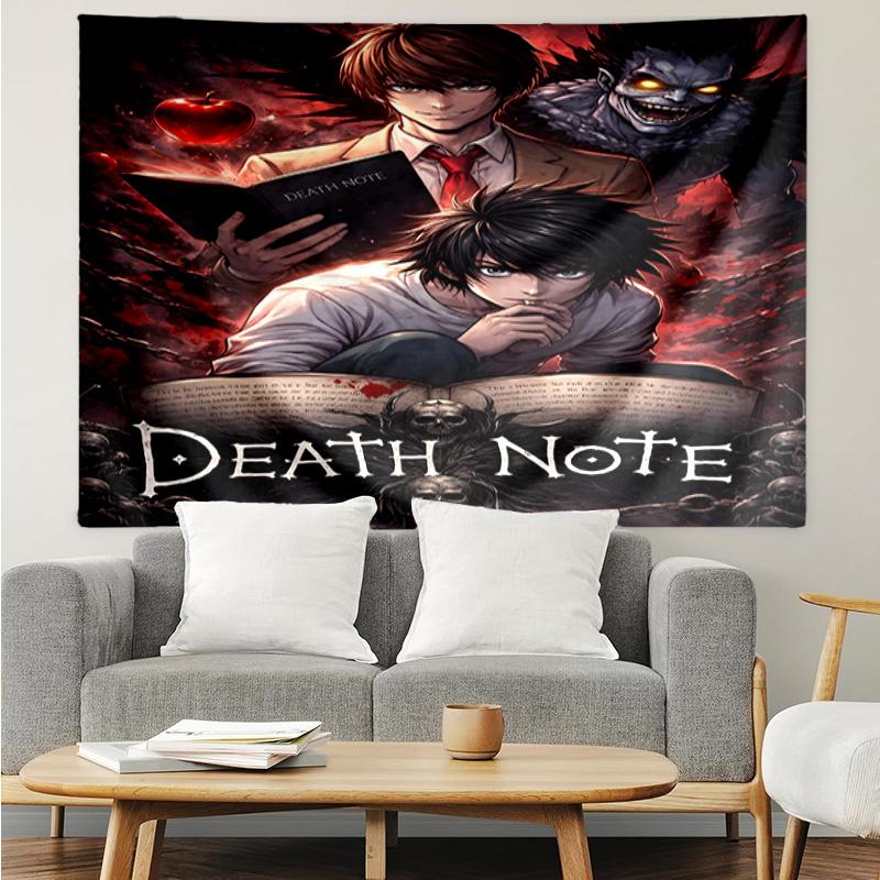 1PC Death King And Apple Tapestry Accessories Playroom Tapestry, for Bedroom,Livingroom, dormitory Room Wall Decor Fan Birthday Gifts