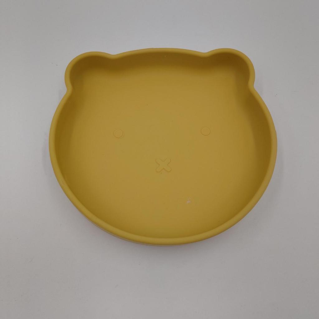 Silicone Suction Plate for Infants and Toddlers - Little Bear Design