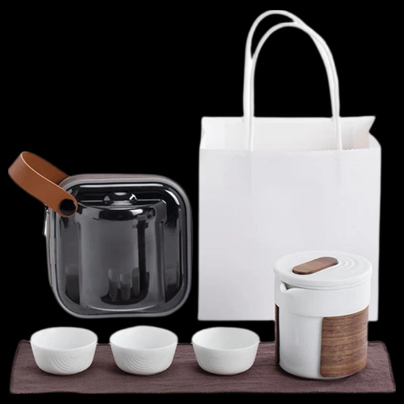 Mr. Nanshan Portable Ceramic Travel Tea Set