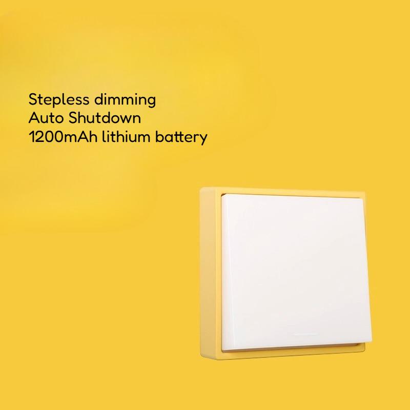Magnetic Touch Control Wall Sconce Night Light Modern Bedside Lamp with Dimmable Warm White for Bedroom Nursery Home Decor
