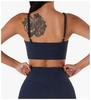 American ALO Strappy Backless Sports Bra - Yoga & Fitness Top for Women