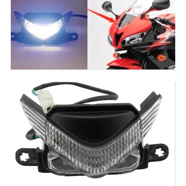 Motorcycle Upper Front Headlight Headlamp Lighting Assembly For HONDA CBR600RR F5 2007 2008 2009 2010 2011 чёрный