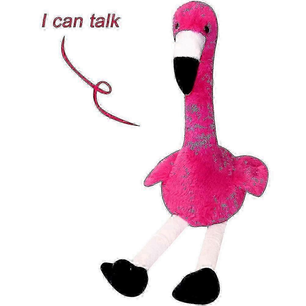 Flamingo Plush Dancing Toy Electric Flamingo Stuffed Toy Talks And Dancing Animal Toys Git For Kids - JA 25-26