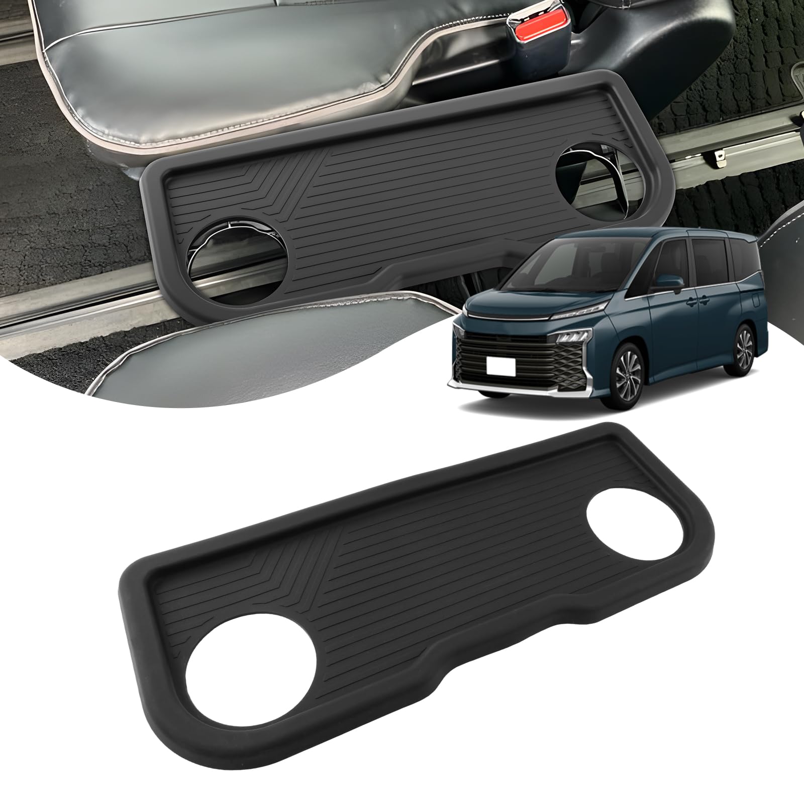 

SXCY 90 Series 2nd Row Table Exclusive Table 2nd Row Foldable Interior Rubber Noah Protective Waterproof and Voxy 90 Series Accessory Interior Parts чёрный