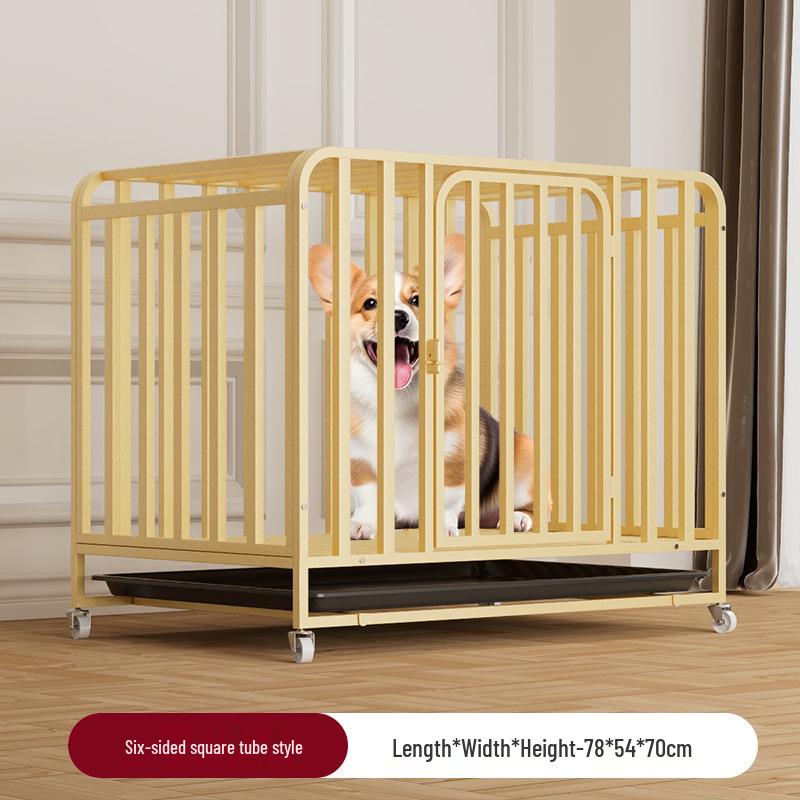 Large Indoor Dog Kennel for Golden Retrievers and Labradors