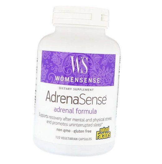 Комплекс для поддержки надпочечников, AdrenaSense, Natural Factors (71406006)