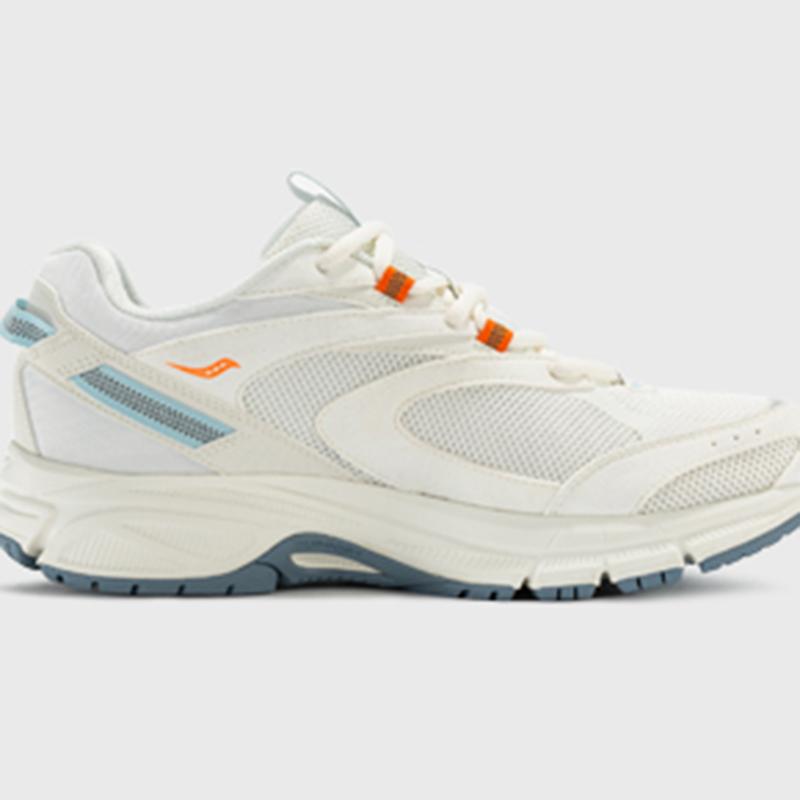 Saucony Cohesion 2K Lightweight Comfortable Shock Absorbing Non-Slip Durable Low-Top Running Shoes Unisex Running Shoes White Lavender S79016-1