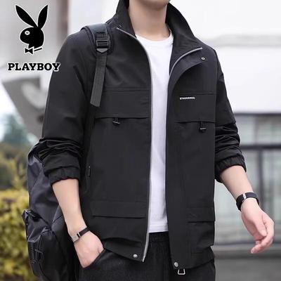 Men's Stand-Collar Casual Jacket
