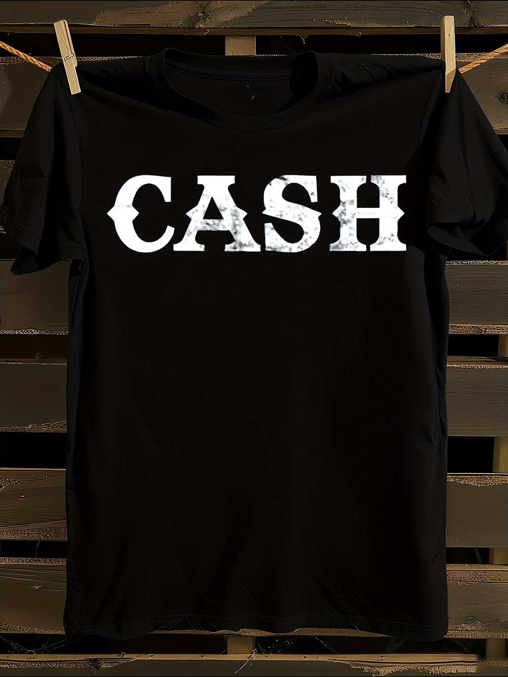 

Vintage Distressed CASH Graphic T-Shirt XL
