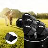 Iron Covers For Golf Clubs PU Leather Protector Iron Head Covers For Easy Identification Men Women Players Golfer Indoor
